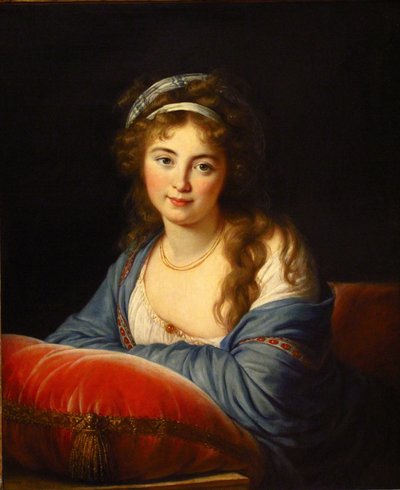 スカヴロンスカヤの郡 作： Elisabeth Louise Vigee Lebrun